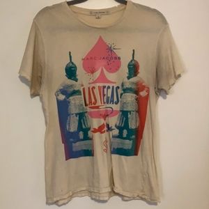 Marc Jacobs rare distressed Las Vegas Tshirt